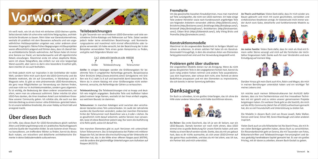 Das LEGO®-Architektur-Ideenbuch: 1001 aussergewöhnliche Bautechniken für Mauerwerk, Fenster, Säulen,