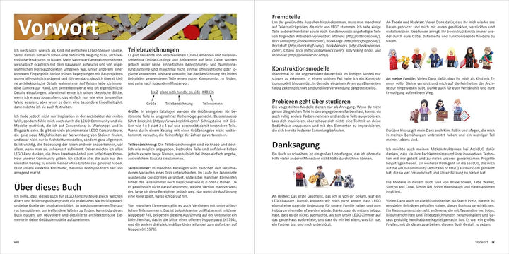 Das LEGO®-Architektur-Ideenbuch: 1001 aussergewöhnliche Bautechniken für Mauerwerk, Fenster, Säulen,