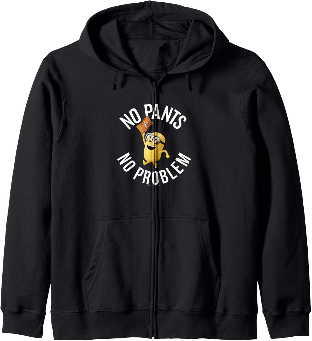 Despicable Me Minions Mark Streaking No Pants No Problem Kapuzenjacke