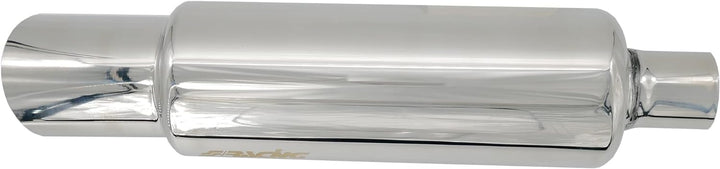 Simoni Racing ESR084 Exhaust Muffler Rounded, Inox