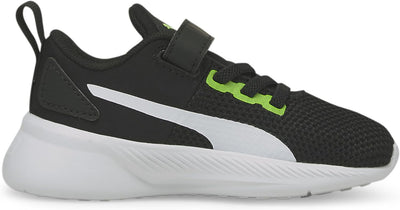 PUMA Unisex Baby Flyer Runner V Inf Sneaker 20 EU Green Flash Puma White Puma Black, 20 EU Green Fla