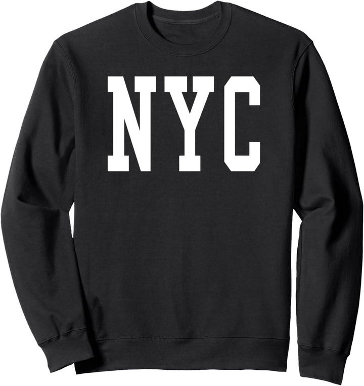 Trendy NYC Bold Block Letters Sweatshirt