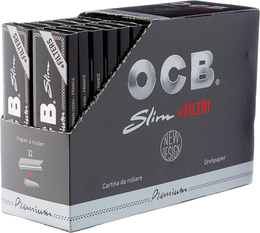 OCB 15448 Zigarettenpapier, Schwarz Single, Single