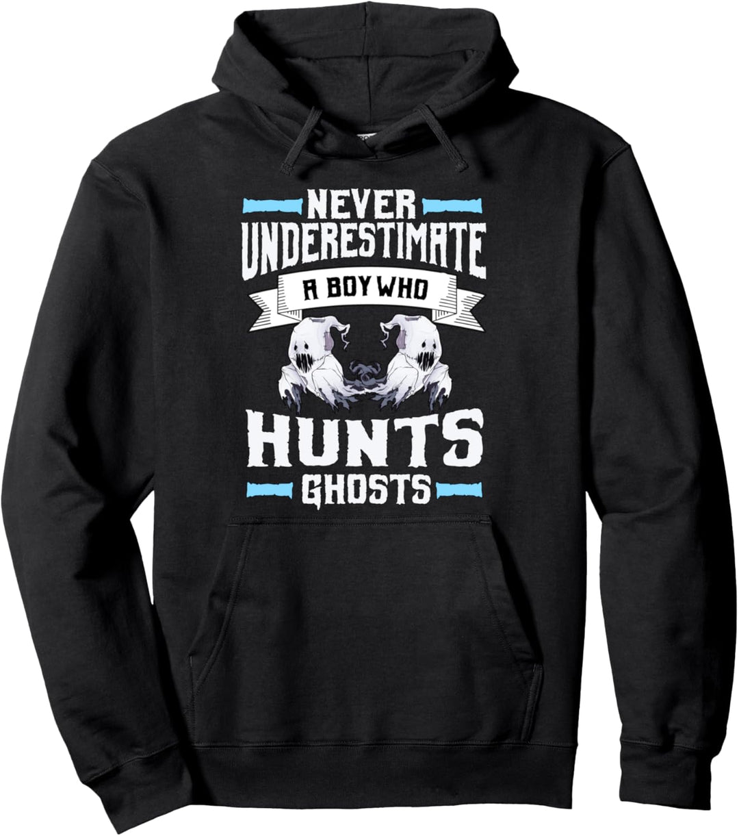 Jungen Unterschätzen Geisterjagd Geister jagen Geisterjäger Pullover Hoodie