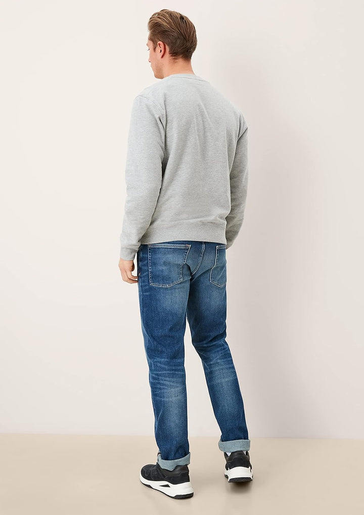 s.Oliver Herren Sweatshirt XXL Light Melange, XXL Light Melange