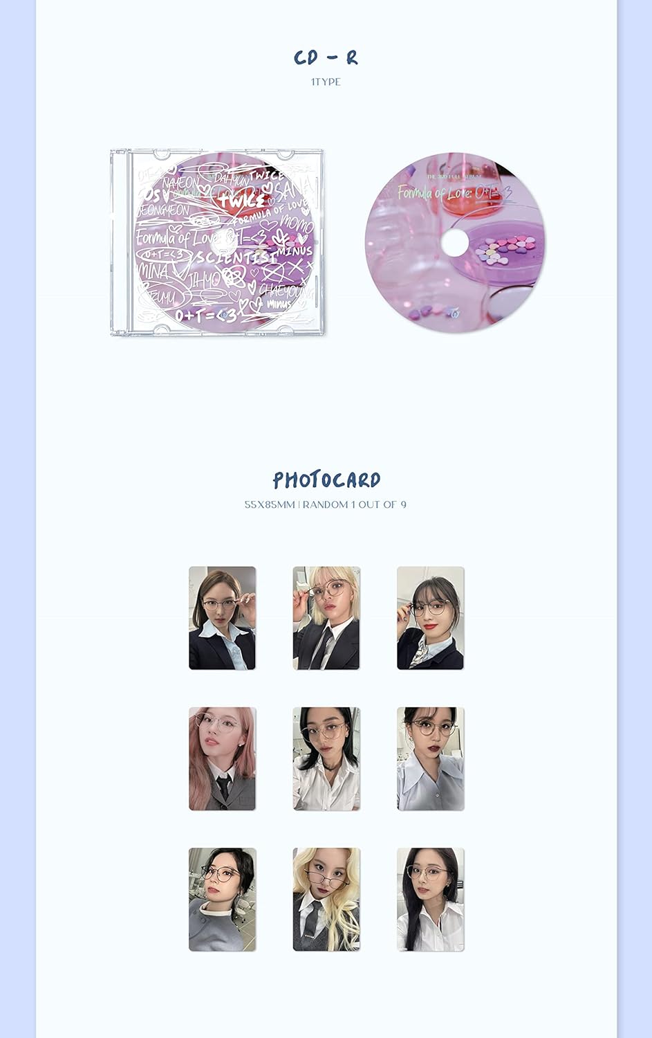 Formula of Love: O+T=, Audio-CD