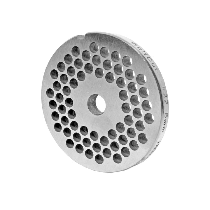 INOX Lochscheibe Gr. 22-6,0 MM Bohrung - kompatibel mit Fleischwolf Grösse 22