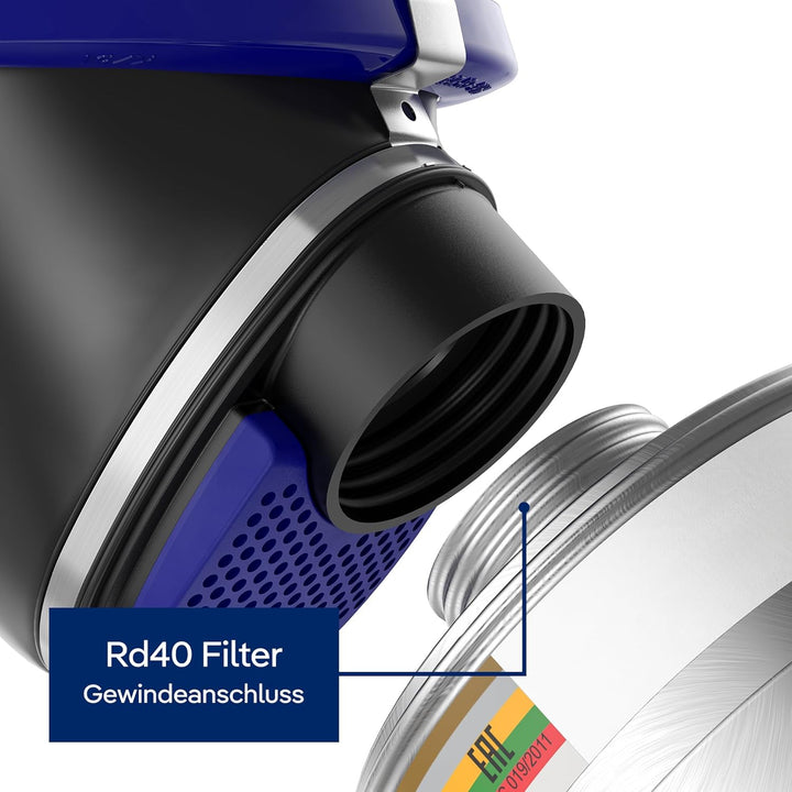 Dräger X-plore Rd40 Kombi-Filter A2 P3 Nuklear für Gase, Dämpfe, Partikel & Radioaktives Jod | 1 STK