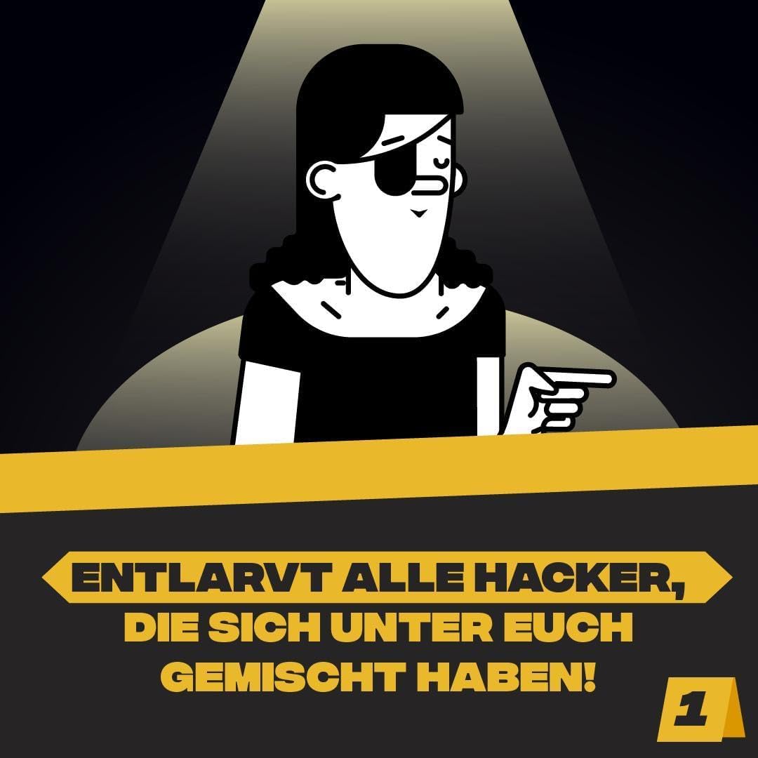 Little Secret - Den Hackern auf der Spur! Bluff, Kreativität, Wortassoziationen und Verdächtigungen!