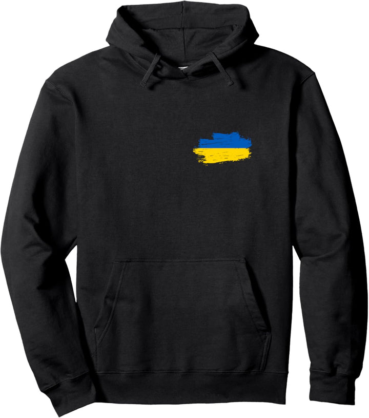 Flagge Ukraine Pullover Hoodie