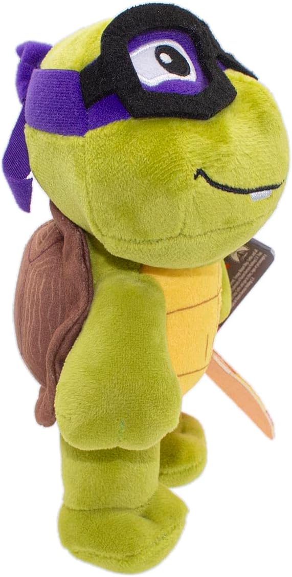 Mattel Teenage Mutant Ninja Turtle Turtle, weiche Action-Spielfigur, ab 3 Jahren (Donatello) Donatel