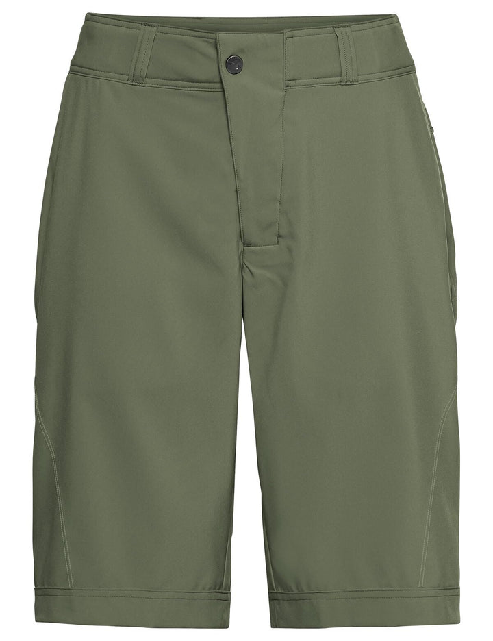 VAUDE Women's Ledro Shorts - Gepolsterte MTB-Shorts mit Innenhose - atmungsaktive & elastische Fahrr