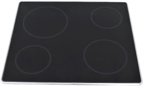 Ersatzglas für Kochfeld kompatibel mit Whirlpool 481944059809 Glaskeramikplatte für Kochfeld Herd ko
