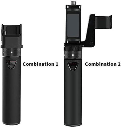 Smatree Tragbarer Ladestation mit Stativ für DJI OSMO Pocket 2/DJI OSMO Pocket, Smartphone-Halterung