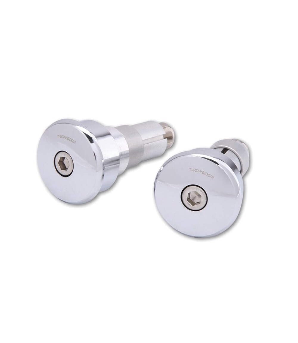 HIGHSIDER Lenkergewichte CURVE verchromt