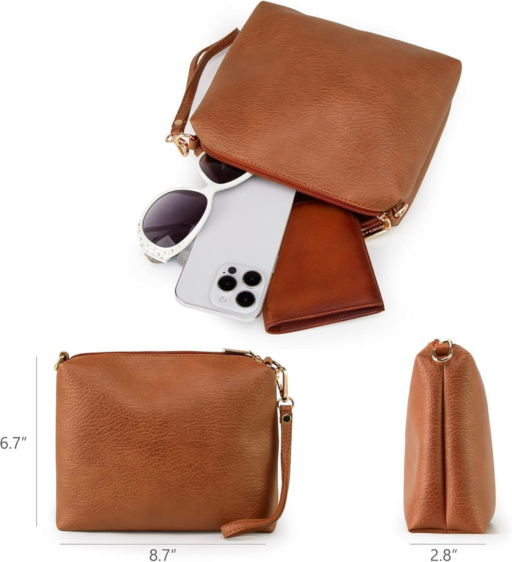 Montana West Hobo Bags Purse for Women Ultra Soft Foldable Shoulder Slouchy Handbags with Coin Purse