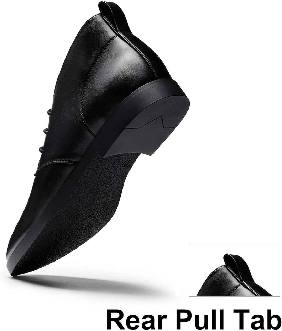 Bruno Marc Herren Chukka Stiefel Desert Boots Suede Leder Schnürstiefel Stiefeletten 47 EU Schwarz,