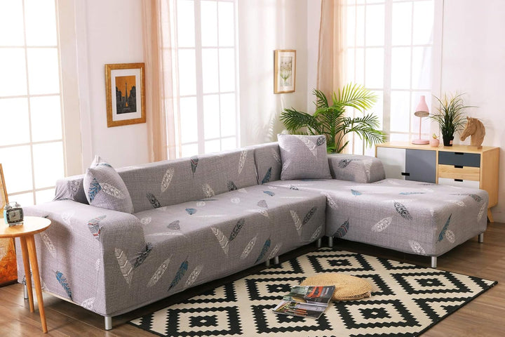 ARNTY Sofabezüge, Moderne Elastischer Sofabezug Stretch 1/2/3/4 Sitzer Couchbezug Antirutsch Blumend