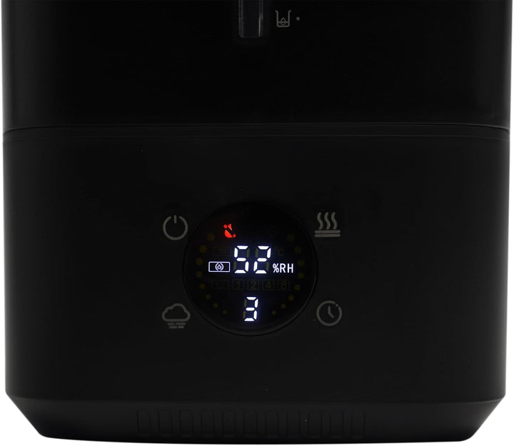 Top-Fill Luftbefeuchter 6L, Humidifier mit 360°Drehbare Düse, Spülmaschinenfest Vernebler, Schlafmod