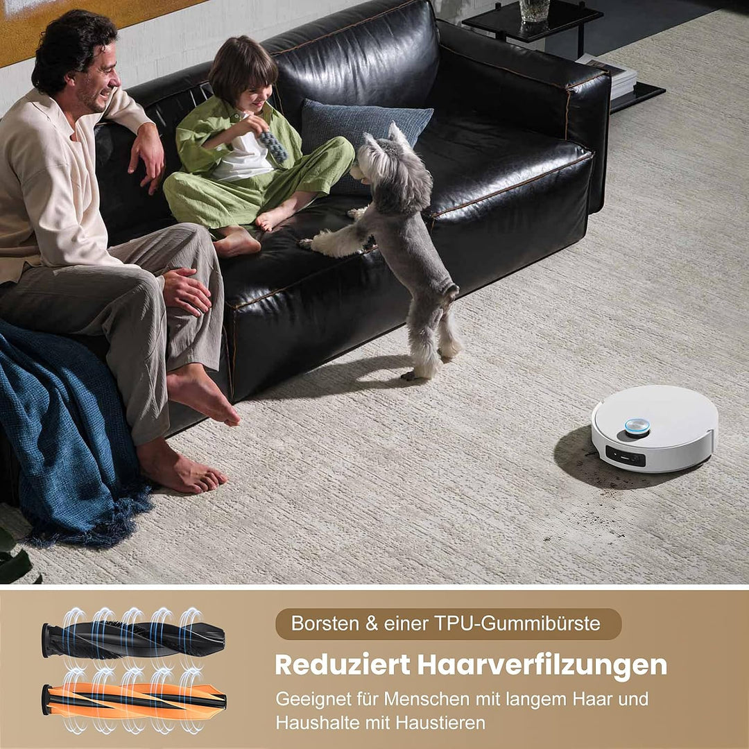 18 Stück Zubehör für Dreame Aqua10 Ultra Roller Complete Saugroboter