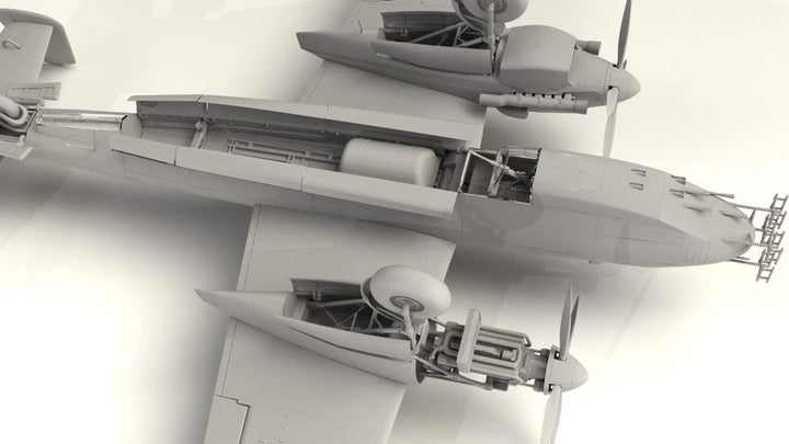 ICM 48271 Do 217N-1,WWII German Night Fighter (100% New molds) Modellbausatz, grau