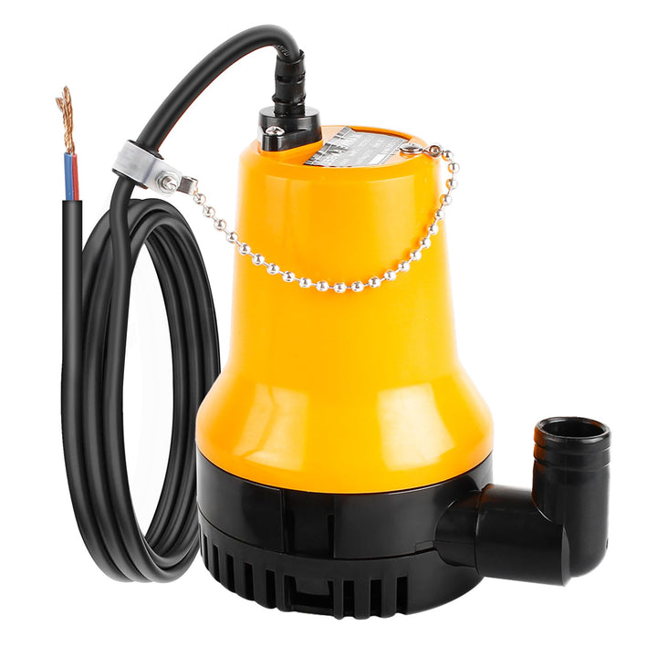 everfarel Tauchpumpe Wasserpumpe DC 12V 60W 3600L/H für Teich Boot mit 1.3m Kabel