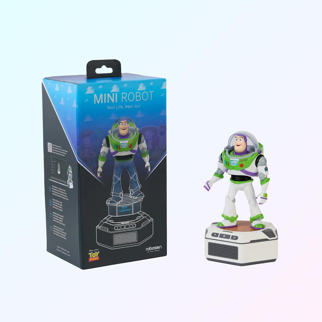 Robosen Mini Robot Buzz Lightyear – Interaktiver Smart-Roboter mit Sprache, Bewegung & App-Steuerung