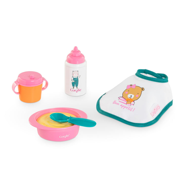 Corolle Mon Premier Poupon 5 Teile Fütterset für alle 30 cm Babypuppen, ab 18 Monaten