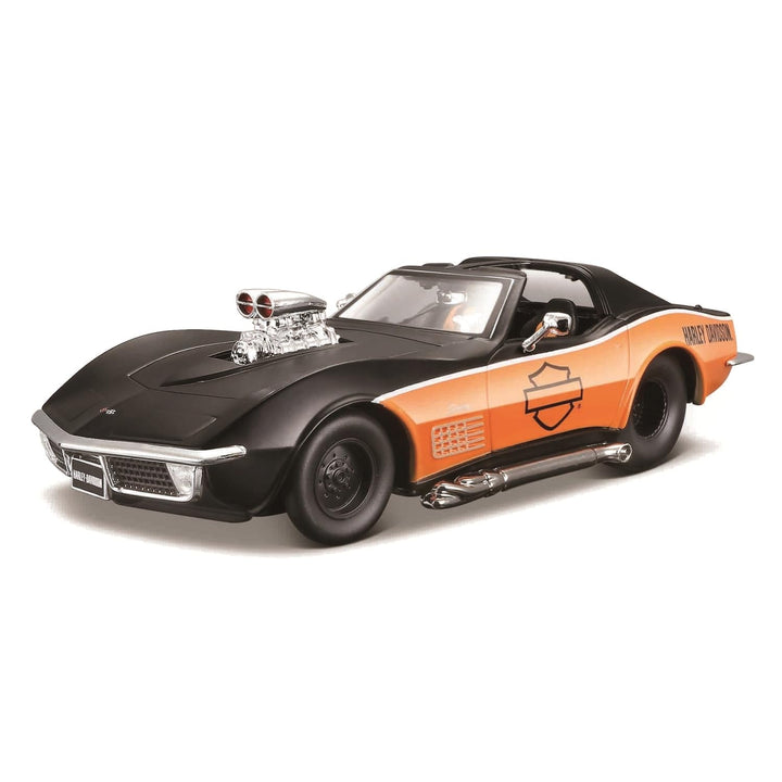 Bauer Spielwaren 532193 Maisto Harley-Davidson 1970 Chevy Corvette Druckguss-Fahrzeug Chevrolet Mode