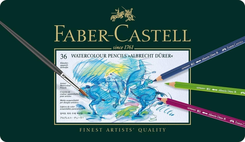 Faber-Castell - Albrecht Dürer Watercolour Pencils - Tinbox of 36 (117536)