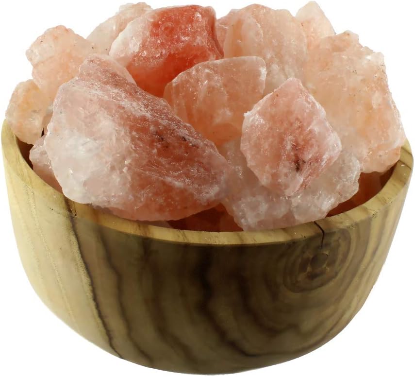 Budawi® 4 kg Salz Kristall Brocken Pakistan Salt Range Natursalz Salzkristall unbehandelt