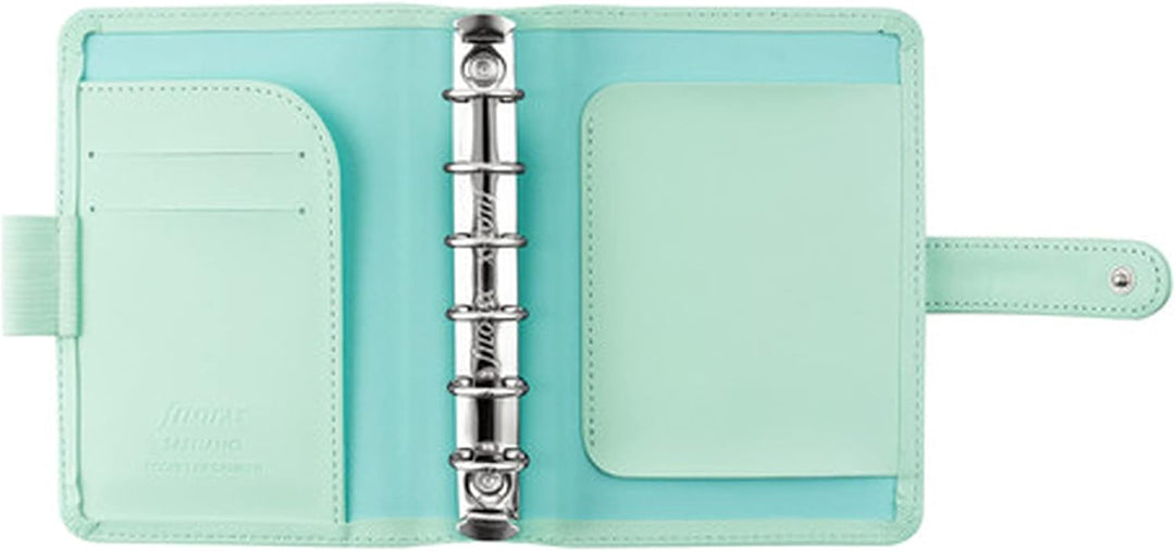 Filofax Pocket Saffiano Organizer - Neo Mint, Neo Mint