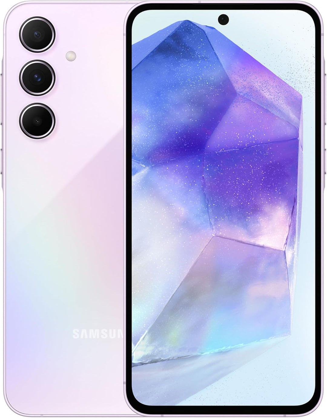 Samsung Galaxy A55 5G Smartphone, Android-Handy ohne Vertrag, 128 GB - 8 GB RAM, 50-MP-Kamera, Aweso