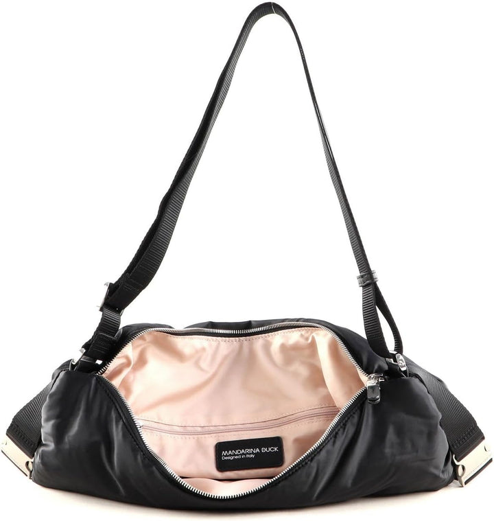 Mandarina Duck Damen Chelsea Schultertasche Schwarz, Schwarz