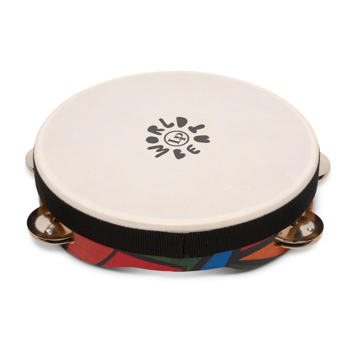 LP WORLD BEAT 8" TAMBOURINE (SINGLE ROW WITH HEAD) LP7022, 8"