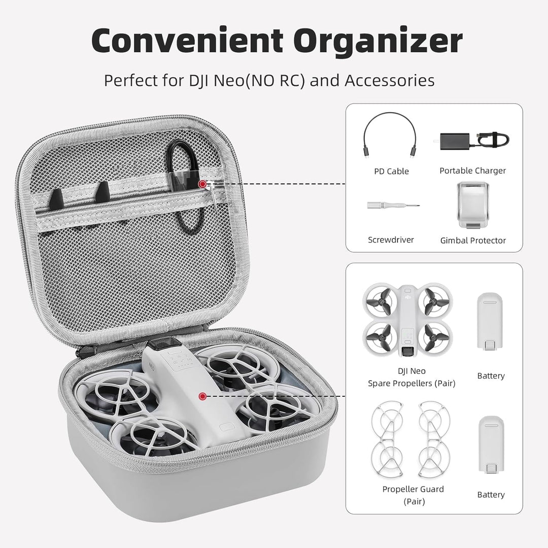 Tasche DJI Neo Drohne Tragetasche DJI Neo Case Schutztasche für DJI Neo No RC Tragbare DJI Neo Fly M