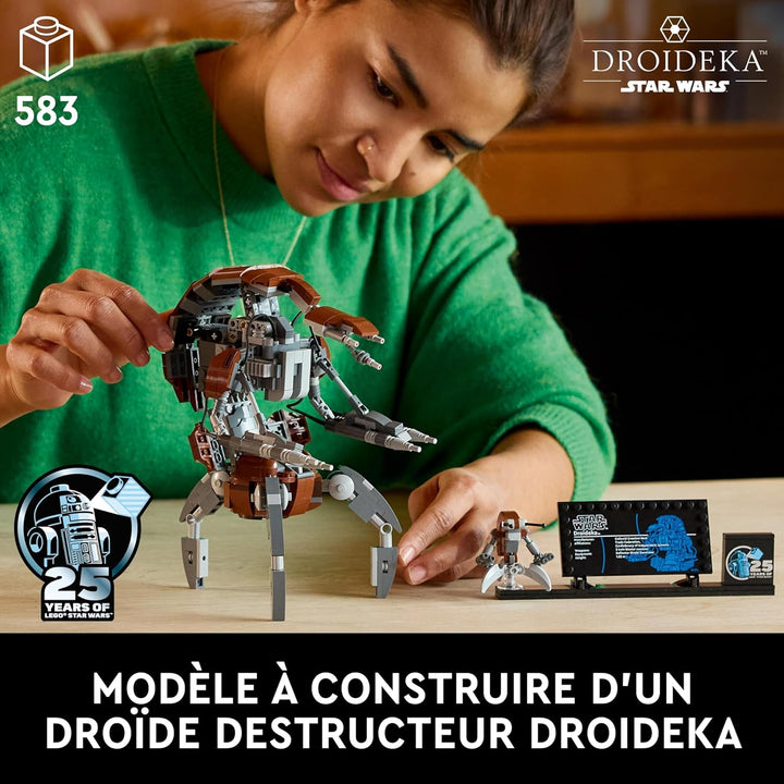 LEGO Star Wars Droideka Set, Droiden-Modellbausatz für Erwachsene & Star Wars Flucht mit dem BARC Sp