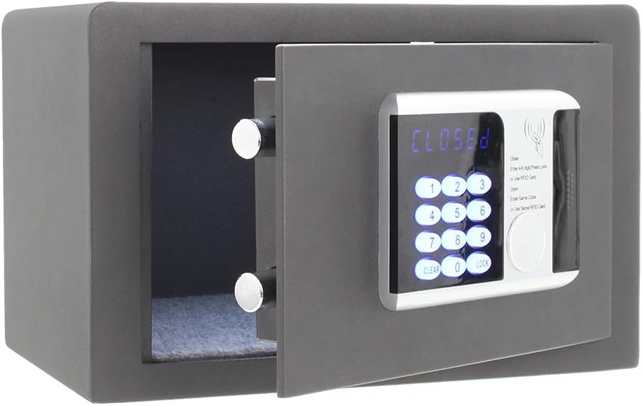 Profirst Möbeltresor Frequenz 1 Elektronikschloss Notöffnung RFID Technologie Anthrazit BxH 35x25cm