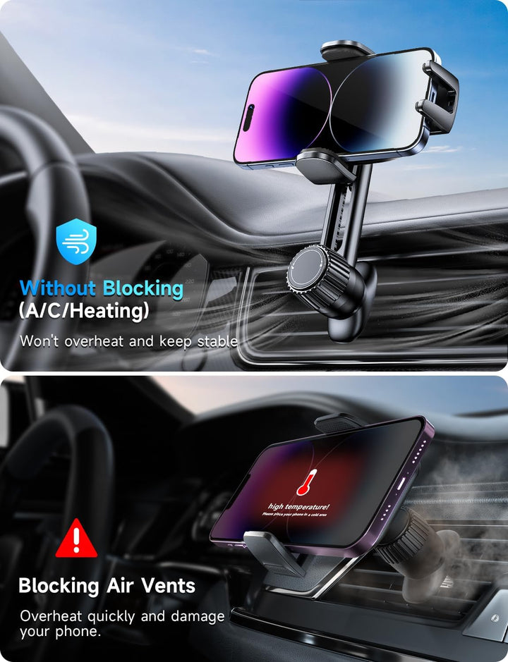 Handyhalterung Auto Handy Halterung Autohalterung: Universale Lüftung Handyhalter, EIN-Knopf-Release