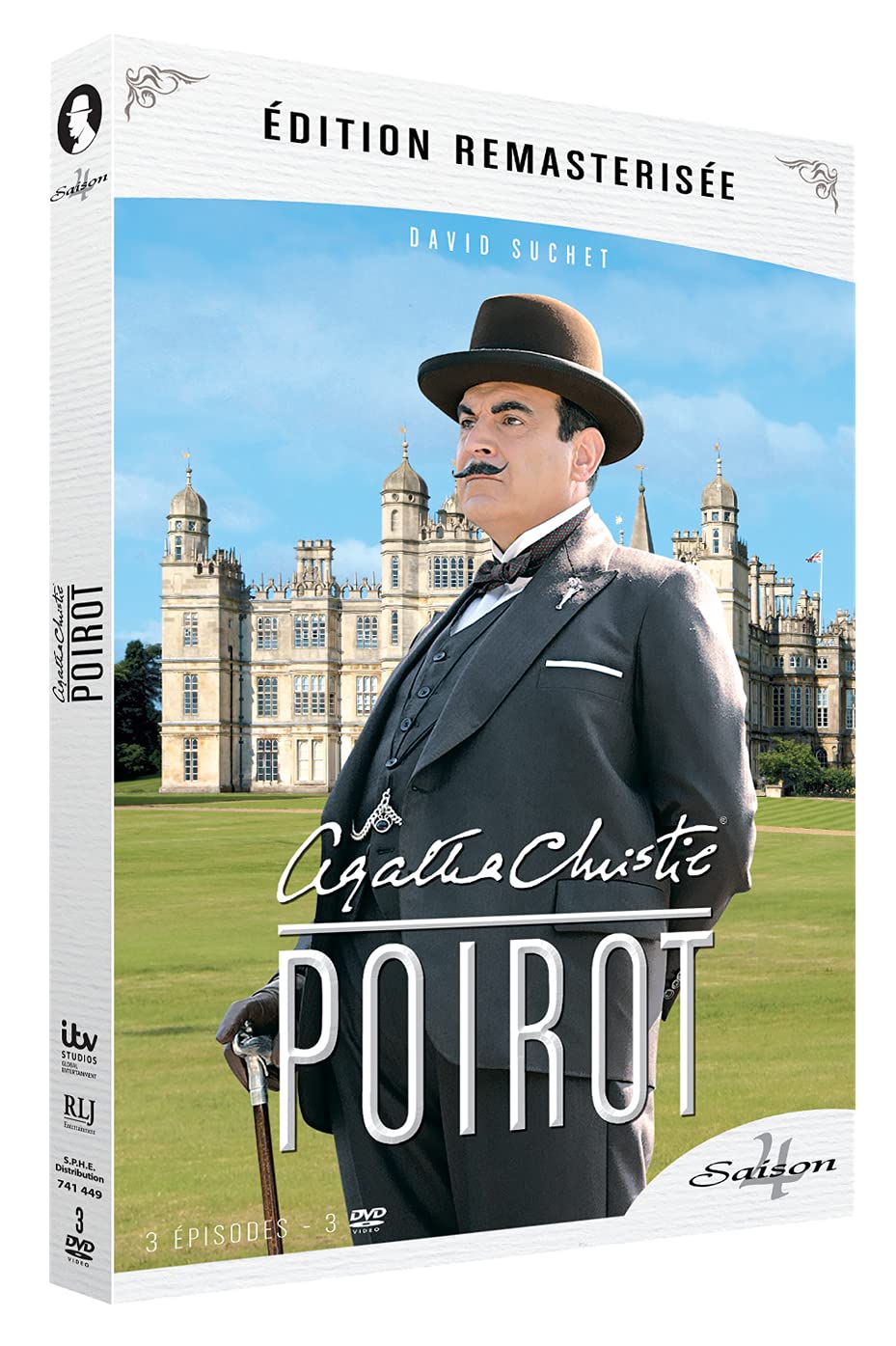 Agatha Christie : Poirot - Saison 4 - Coffret 3 DVD, DVD