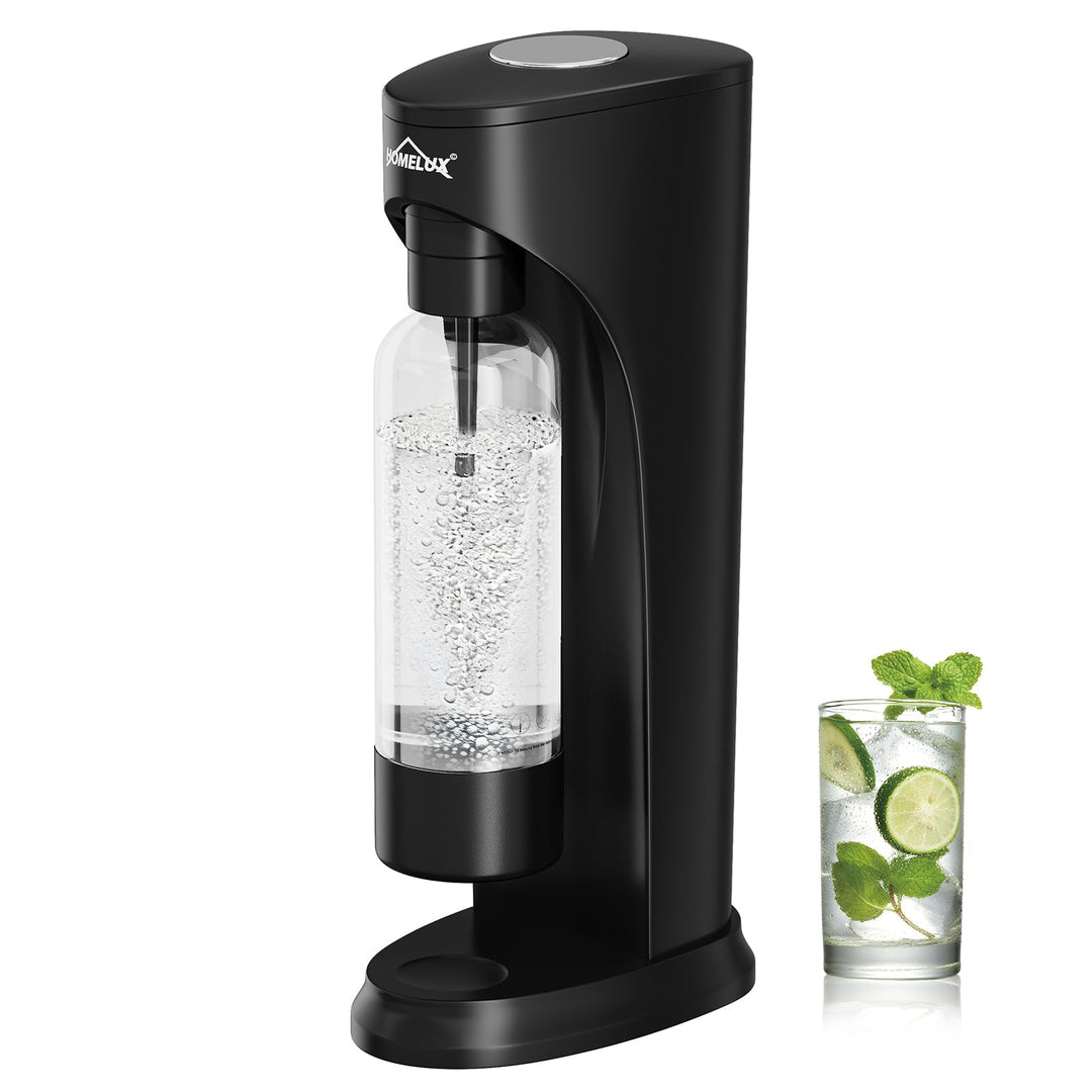 HOMELUX Wassersprudler,Sprudelwasser Maschine,Soda Maker,Wasser Sprudel GeräT,Water Carbonator (Schw