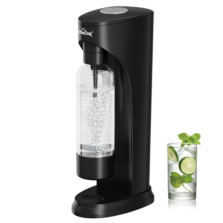 HOMELUX Wassersprudler,Sprudelwasser Maschine,Soda Maker,Wasser Sprudel GeräT,Water Carbonator (Schw
