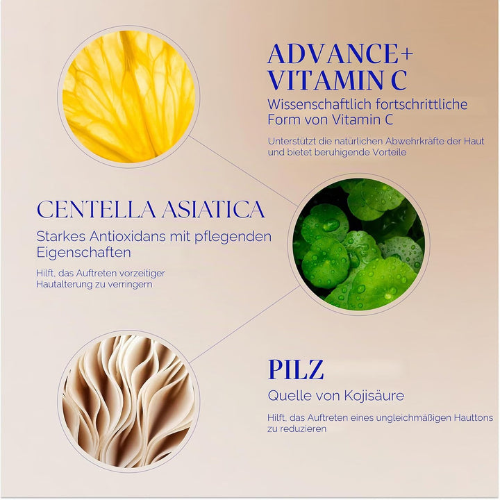 iS CLINICAL Super Serum Advance+, Anti-Aging Vitamin C Face Serum, reduces scaring and fine stretch