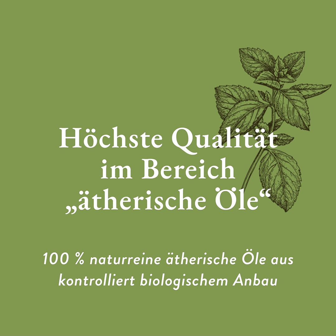 AllgäuQuelle® Bio Geschenk-Set Nachtruhe mit 100% Bio-Öle - 1x Bio-Airspray 100ml + 1x Bio-Badeöl 10