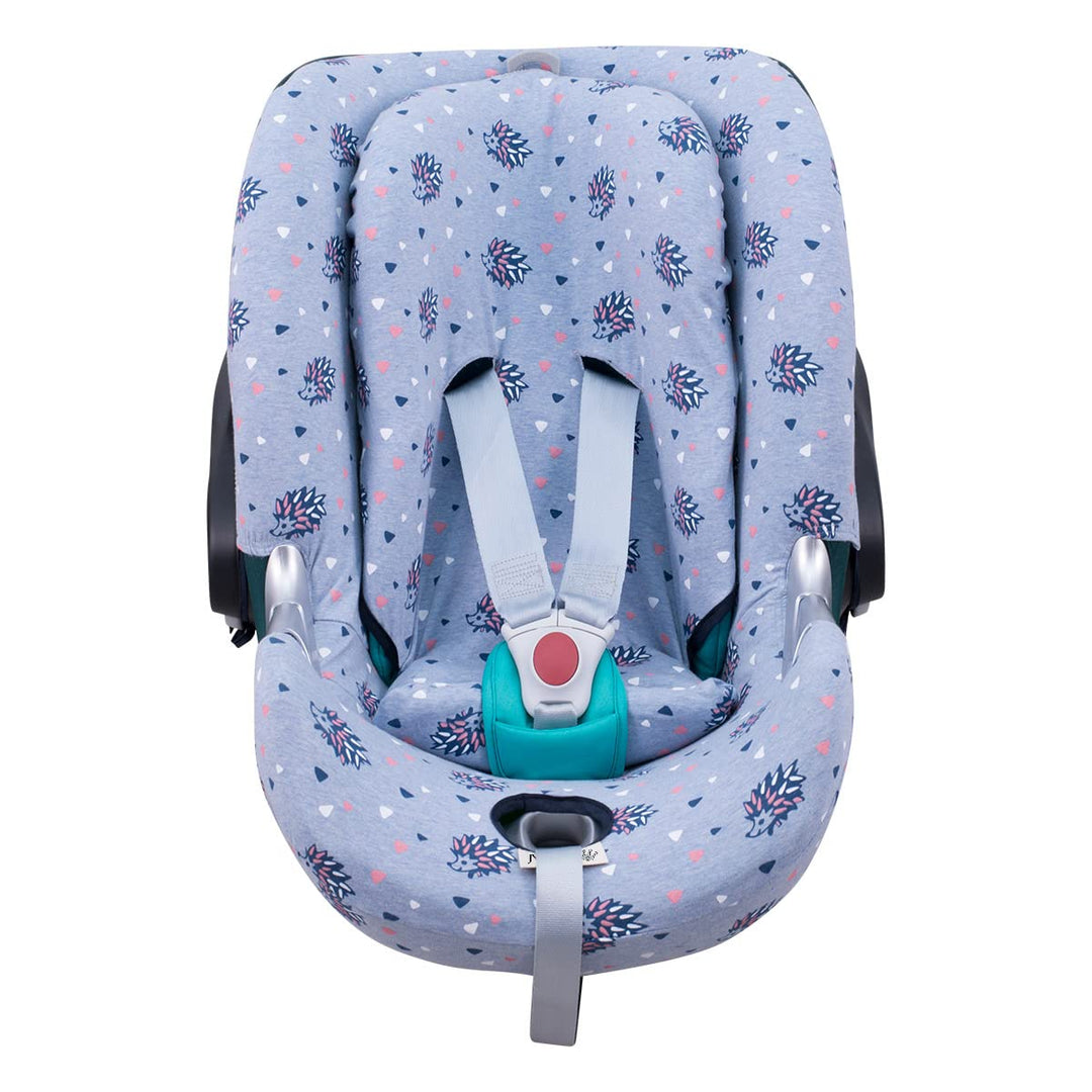 JYOKO KIDS Bezug für Autositz kompatibel mit Cybex Aton Cloud- Q-M-2-4-5, aus Baumwolle (Aton Q, Spi