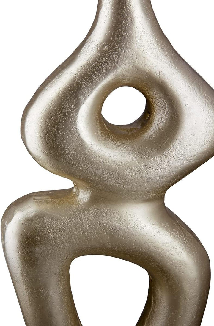 Casablanca Vase Blumenvase aus Aluminium - Deko Wohnzimmer Geschenk für Frauen Geburtstag Muttertag