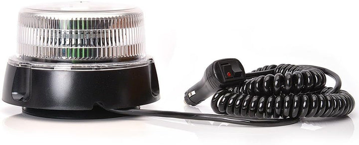 LED-MARTIN R65 BRILAR Design Rundumkennleuchte - klar/gelb - bis 250 km/h