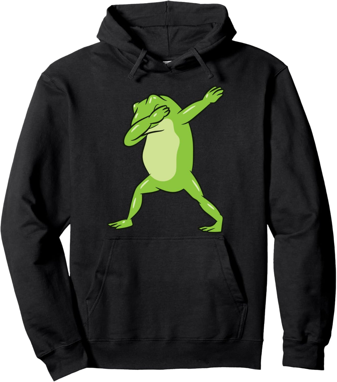 Lustiger Dabbender Frosch Dabbing Frosch Pullover Hoodie