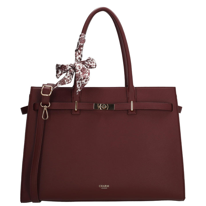 The Hamptons Laptoptasche 15.6 - Bürotasche Umhängetasche | Zoll, Business Tasche Damen Herren, Note