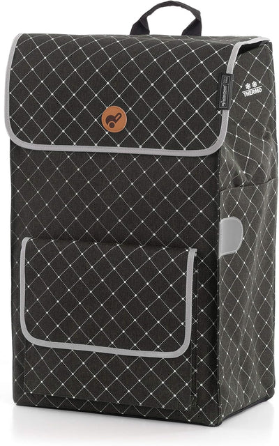 ANDERSEN Einkaufstrolley - Treppensteiger Scala Shopper Tamo anthrazit 51 L Reflektor,Thermo, leicht